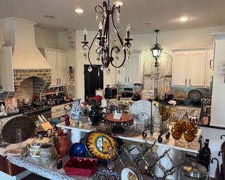 A HUGE SELECTION IN THE KITCHEN ALSO!