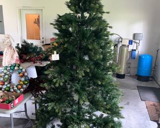TALL CHRISTMAS TREE