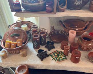 CANDLES & POTTERY
