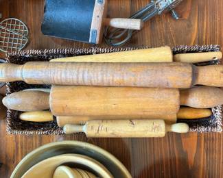 Rustic rolling pins