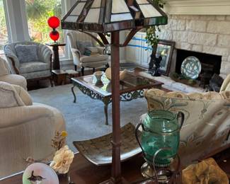 Tiffany style lamp