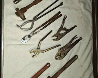 assorted wrenches