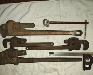 Just a sampling of the huge selection of Crescent wrenches