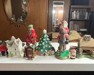 Beautiful Christmas village