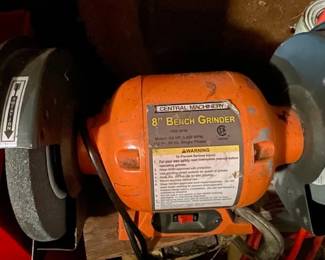 Central Machinery 8" Bench Grinder