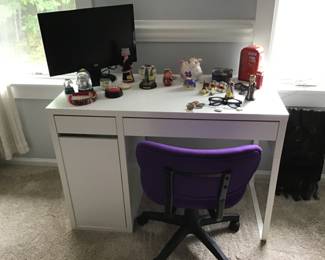 desk and chair