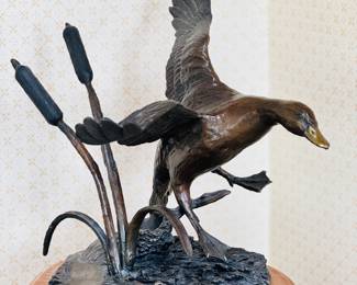 Carl Wagner Greenwig Bronze Sculpture