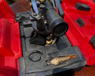 Surveyor's Transit. Surveyors Rod as well.
