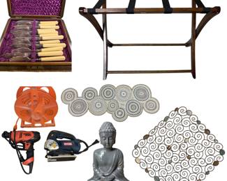 Treasures from around the world! And Power Tools Too!