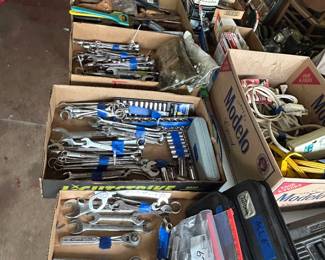 Lots of tools including Craftsman
