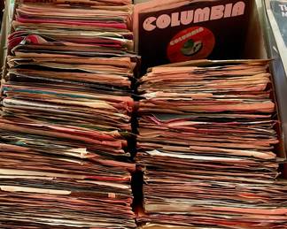 Large collection of singles over 600