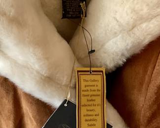 Venezia leather, has tags, size 18/20