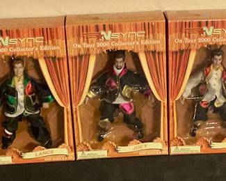 NSYNC collector action figures