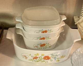 Corning casserole dishes