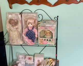 Shelf with Disney plushies