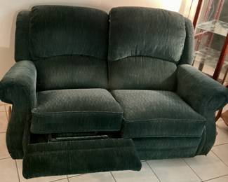 Lazy boy loveseat and sofa with recliners
