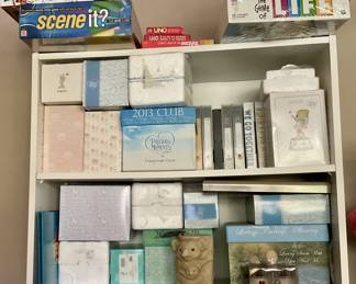 Games, Disney items, club Precious Moments