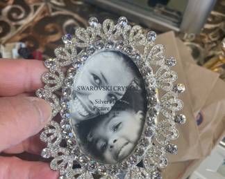 swarovski  crystals -small frame