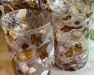 ITALY MADE ON THESE MODERN GLASSES -