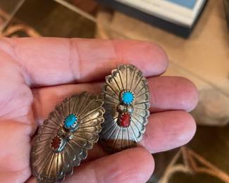 STERLING NATIVE EARRINGS