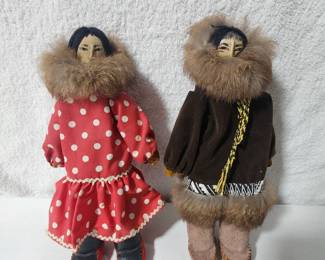 NATIVE ALASKAN INUIT DOLLS