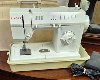 Portable Singer sewing machine