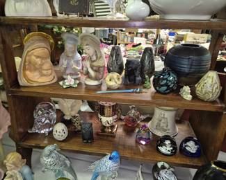 Glass paperweights
