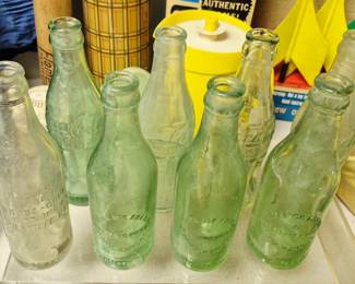 Bottles. Vintage Coca-Cola bottles