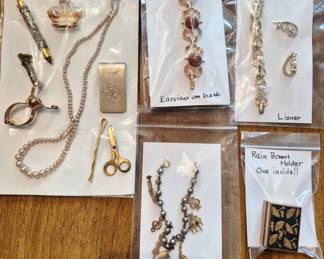Much estate costume jewelry!!