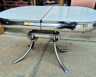 MCM chrome table