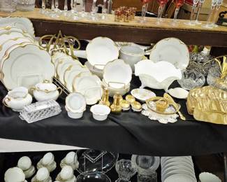 Much china. Haviland