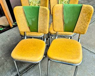 MCM chrome chairs