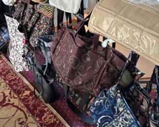 Designer bag collection , Vera Bradley , Landsend , Gucci , Coach