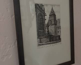 Signed print