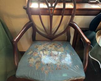 Antique needlepoint arm
Chair