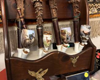 Antique pipe collection