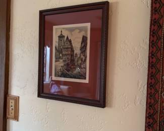 Vintage the signed art