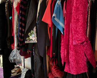 Ball gowns and designer clothing