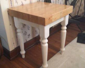 Butcher's block $200.