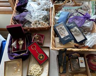 Costume and sterling silver jewelry