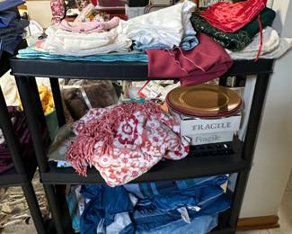 Linens, linens and more linens!