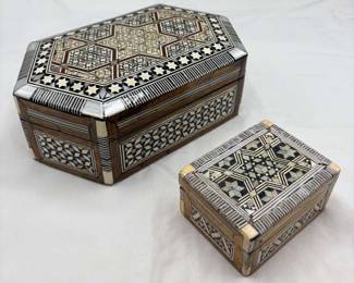 Mother Of Pearl Jewelry Boxes