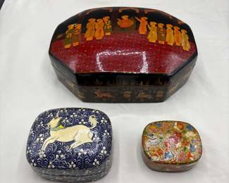 Kashmiri HandPainted Boxes