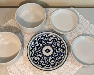 Dansk Plate Italian Bowl Set