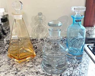 Handsome Decanters