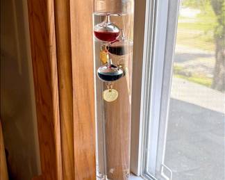 Galileo Glass Thermometer