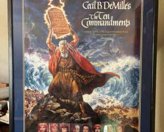 The Ten Commandments Promotional Poster