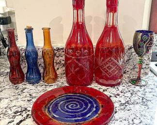Colorful Glassware