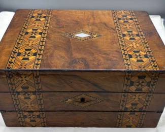 Antique Victorian Writing Box
