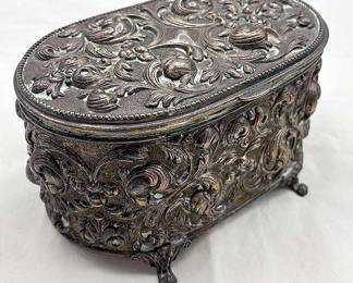 Antique Portuguese Silver Box